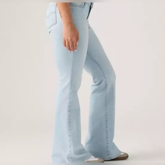 Drew Barrymore The Limited Low-Rise Flare Jeans, Light Blue, Size 0, NWOT! - Picture 3 of 10